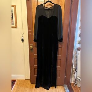 Collectif Arionna Velvet Maxi Dress - US 16/UK 18 XXL - New with tags